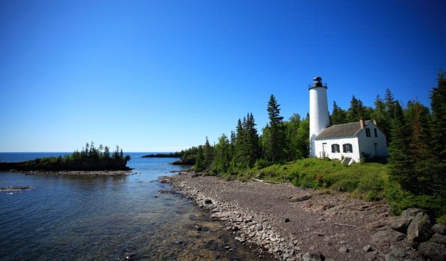 Isle Royale National Park Rock Harbor Lighthouse