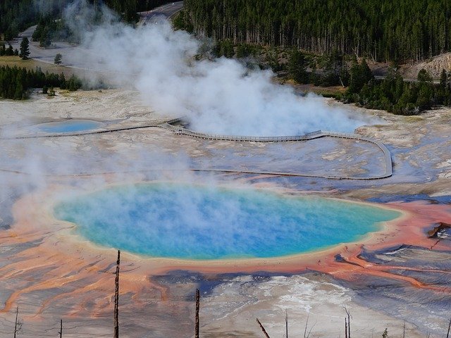 Yellowstone Grand-prismatic-spring