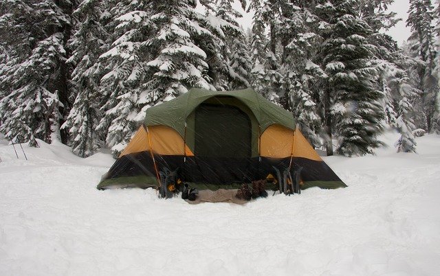 camping tent for harsh weather conditions
